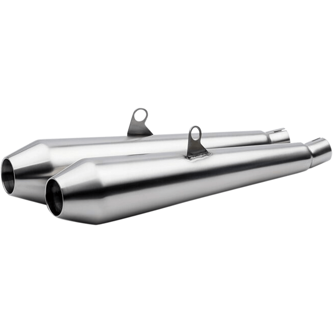 BRITISH CUSTOMS Predator Pro™ Mufflers Brushed BC902100BR