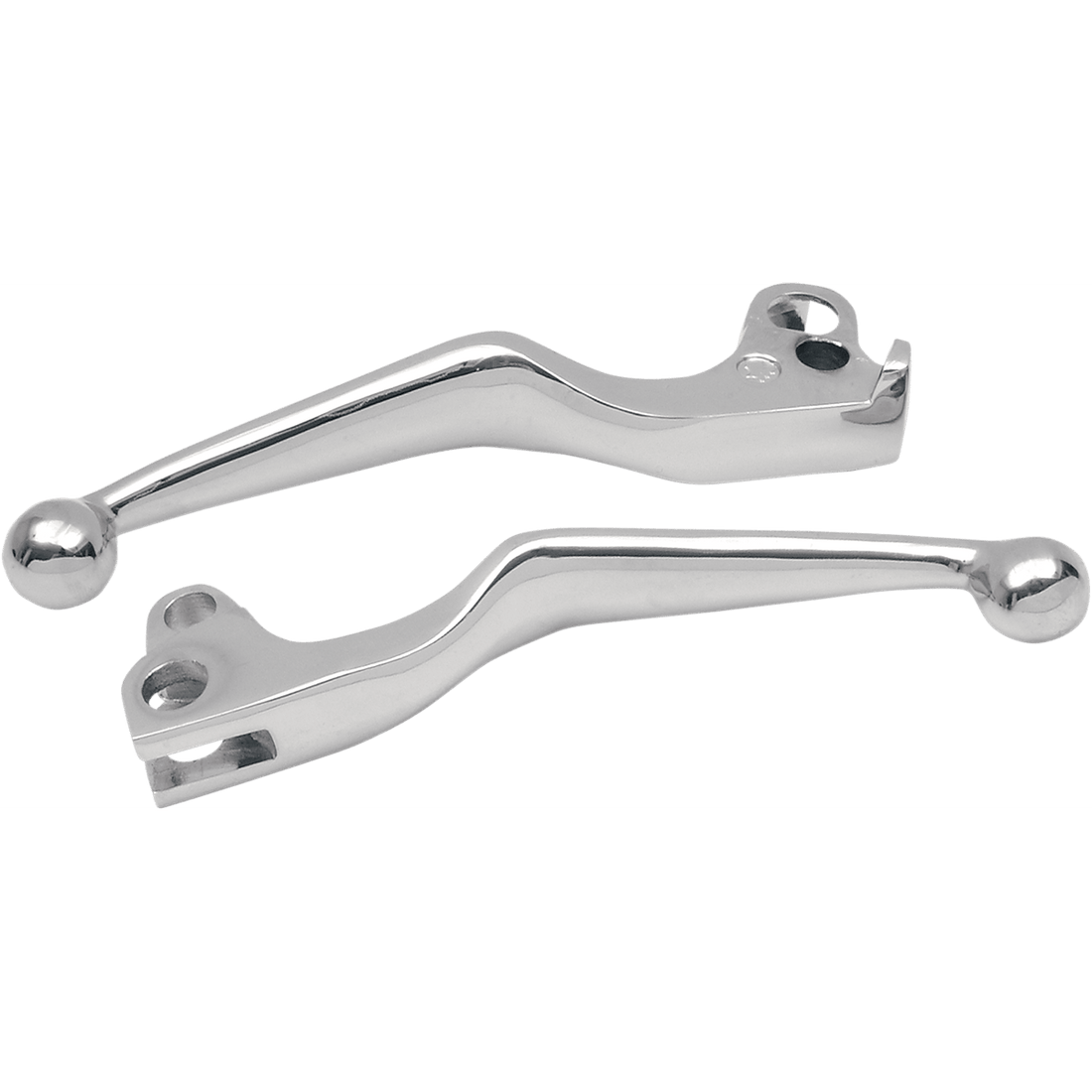 DRAG SPECIALTIES Lever Set Chrome