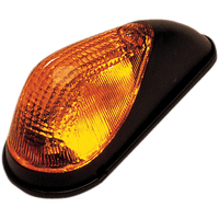 K&S TECHNOLOGIES Mini Wing Marker Lights Black/Amber