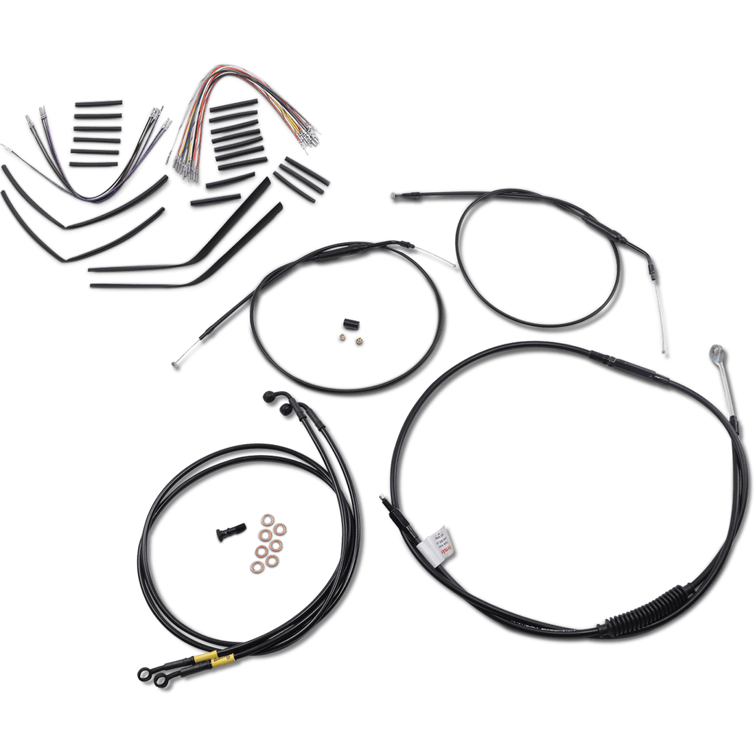 BURLY BRAND Control Kit 14" Ape Hanger Handlebars B301198