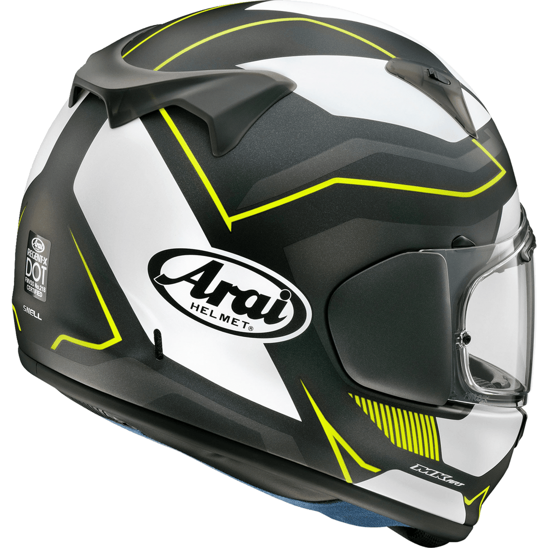 ARAI HELMETS Regent-X Helmet Sensation Yellow Frost Medium 010115848