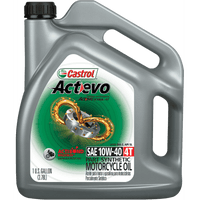 CASTROL Act Evo® Semi-Synthetic 4T Engine Oil 10W-40 1 U.S. gal. 15D7D4