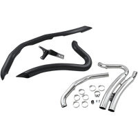 COBRA Speedster Swept Short Exhaust Black 6231B