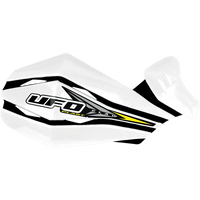 UFO Handguards MX Claw White