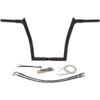 FAT BAGGERS INC. Handlebar Kit Pointed Top 14" Black 909314B