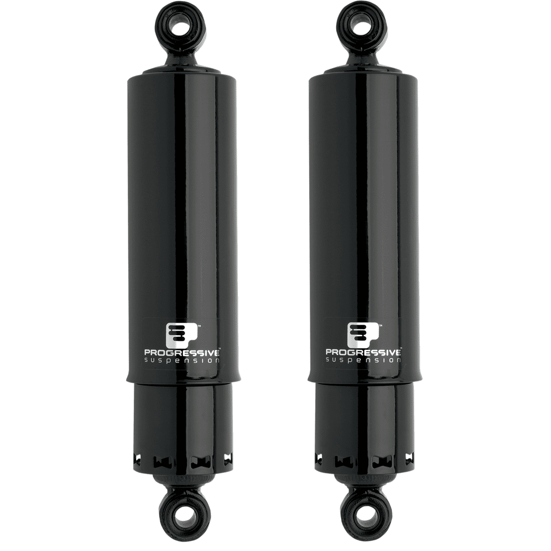 PROGRESSIVE SUSPENSION 412 Series Shock 12" Standard/Heavy Duty Black FXD 4124046B