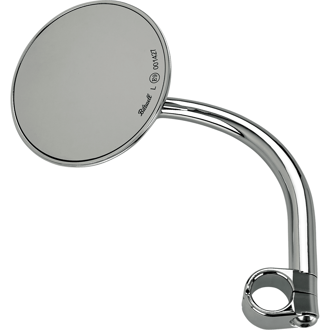 BILTWELL Clamp-On Utility Mirror Round Chrome 6503578531