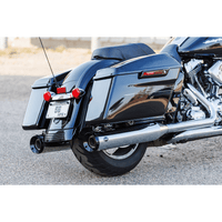 S&S CYCLE 4-1/2" GNX Slip-On Mufflers Chrome 5501079