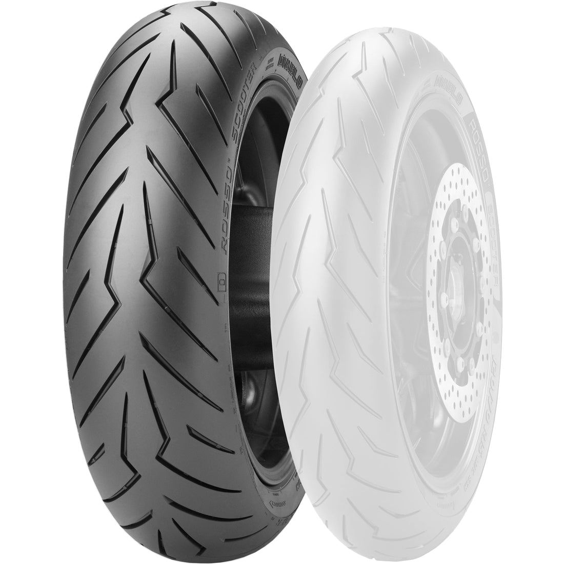 PIRELLI TIRE DIABLOROSSO SCOOTER REAR 160/60R14 65H RADIAL