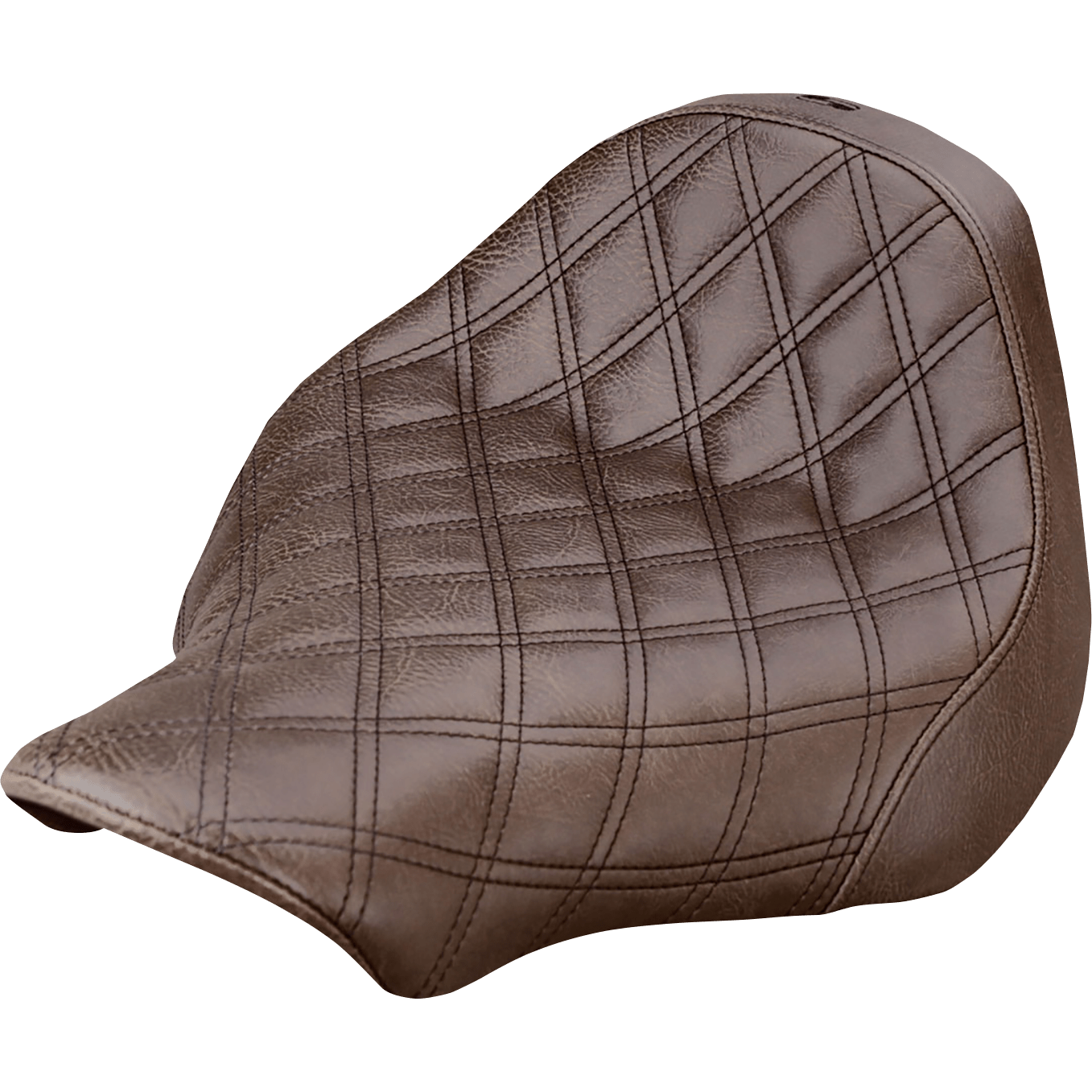 SADDLEMEN Renegade Solo Seat Lattice Stitched Brown FXSB '13-17 81327002BLS