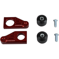 DRIVEN RACING Axle Block Sliders Honda Red DRAX120RD