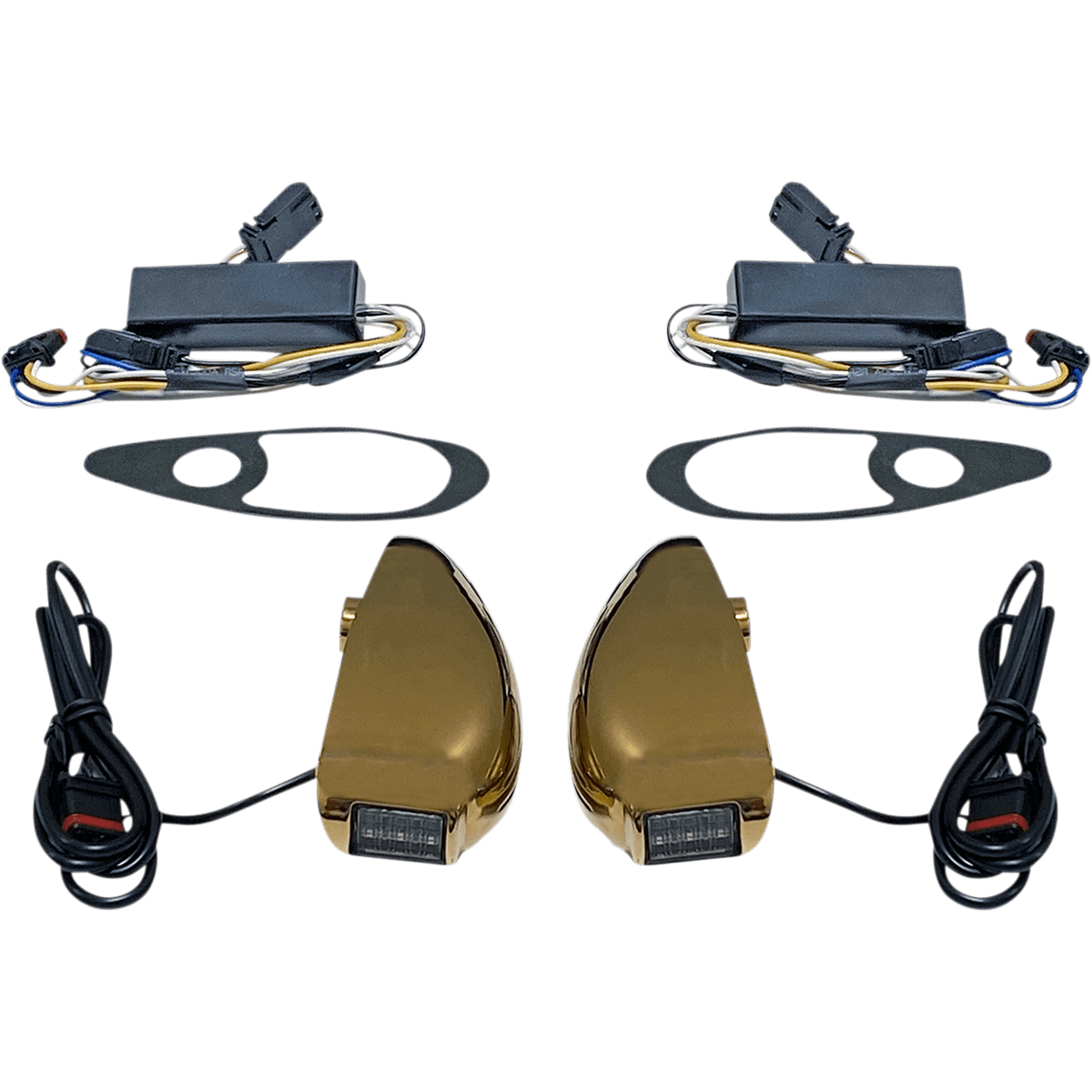 CUSTOM DYNAMICS ProBEAM Road Glide Turn Signals Gold PBRGTS15G