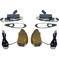 CUSTOM DYNAMICS ProBEAM Road Glide Turn Signals Gold PBRGTS15G