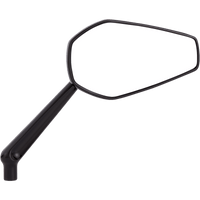 ARLEN NESS Mirror Mini/Stocker Side View Hexagon Black Left 13156