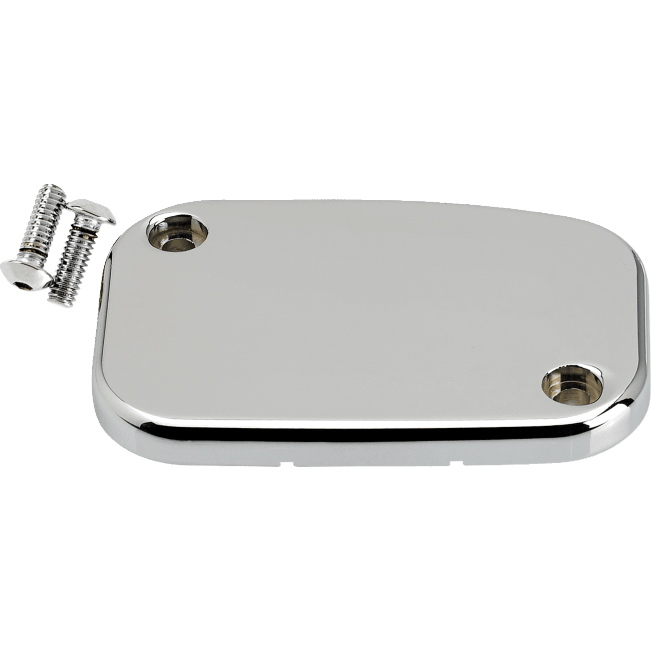 JOKER MACHINE Master Cylinder Cover Hydraulic Clutch Smooth Chrome 08014C