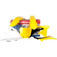 POLISPORT Body Kit '09-'12 OEM Yellow/White RM-Z 450 90209