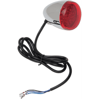 CHRIS PRODUCTS LED Turn Signal Chrome/Red