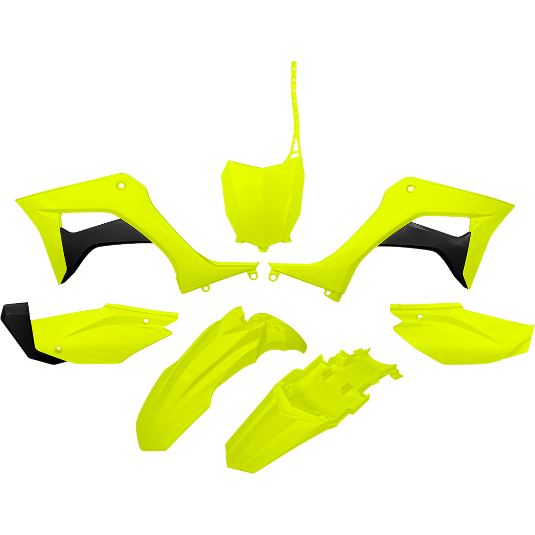 UFO Replacement Body Kit Fluorescent Yellow HOKIT124DFLU