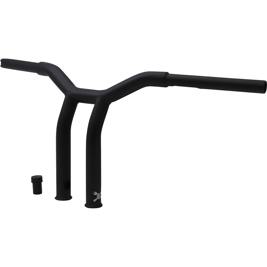 BURLY BRAND Handlebar Dominator Raked 10" Matte Black B126051SB