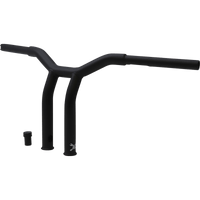 BURLY BRAND Handlebar Dominator Raked 10" Matte Black B126051SB