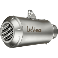 LEOVINCE LV-10 Slip-On Muffler Stainless Steel 15243U