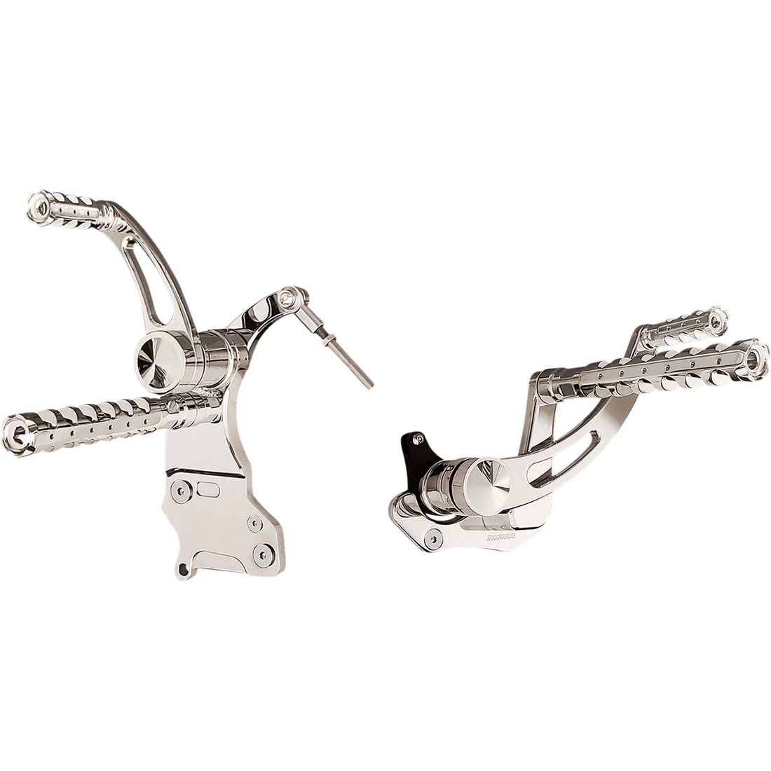 ACCUTRONIX Forward Control Chrome Slotted FC305SSAKC