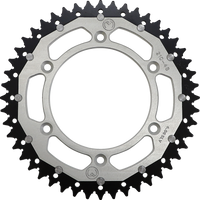 MOOSE RACING Dual Sprocket Silver 48 Tooth