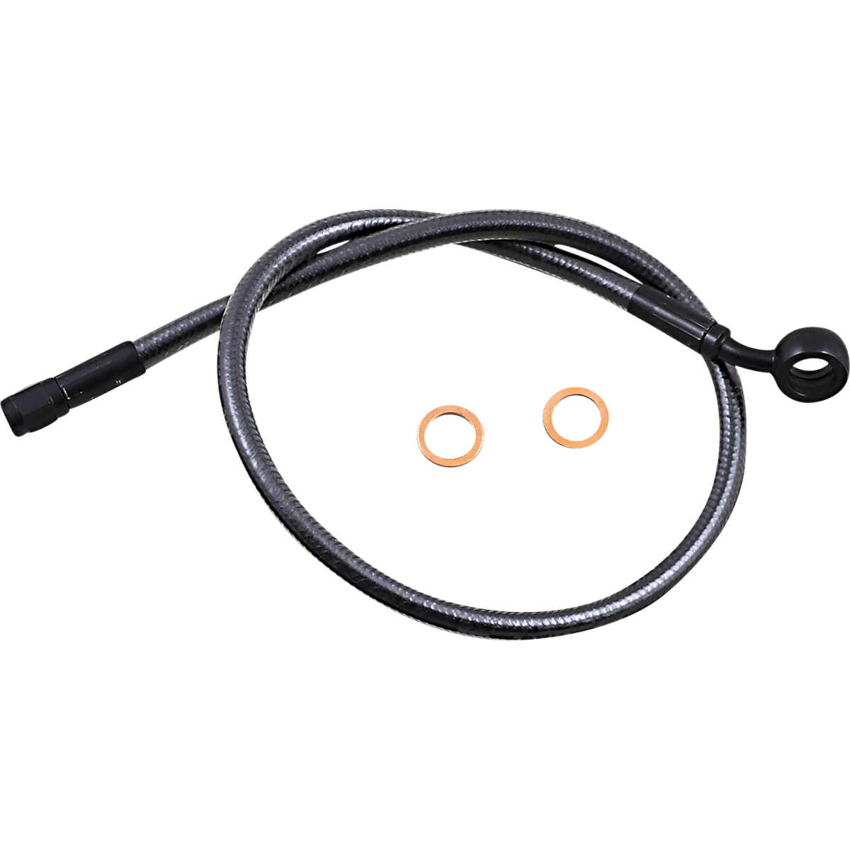 MAGNUM SHIELDING Brake Line 12mm-35° 24" Black Pearl AS478124