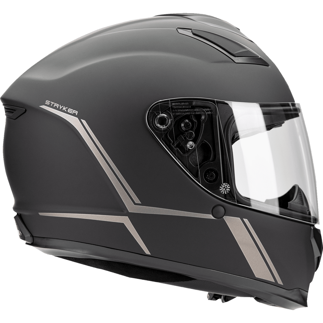 SENA Stryker Helmet Matte Black Small STRYKERMB00S1