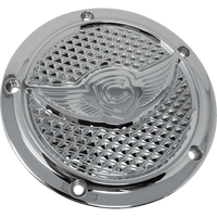 COVINGTONS Derby Cover 5-Hole Diamondback Chrome