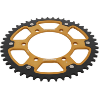 SUPERSPROX Stealth Rear Sprocket 47 Tooth Gold Kawasaki/Yamaha/Suzuki RST48647GLD