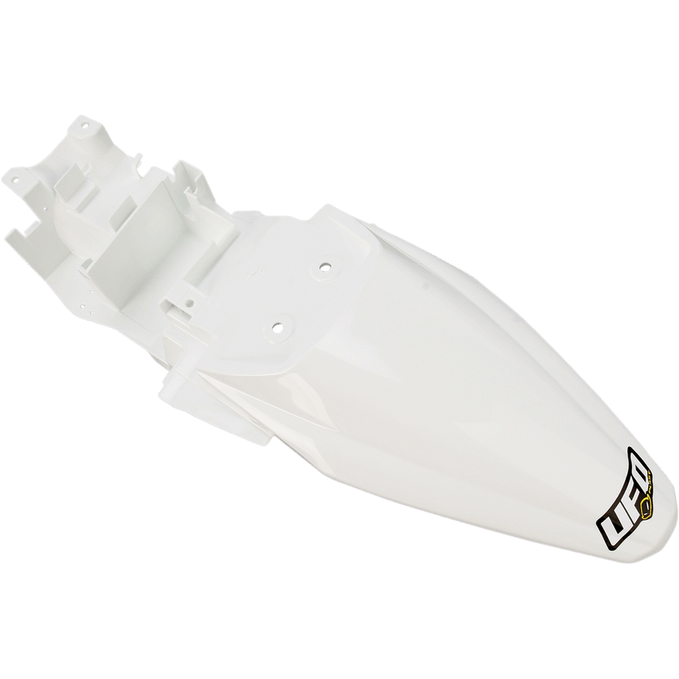 UFO MX Rear Fender White