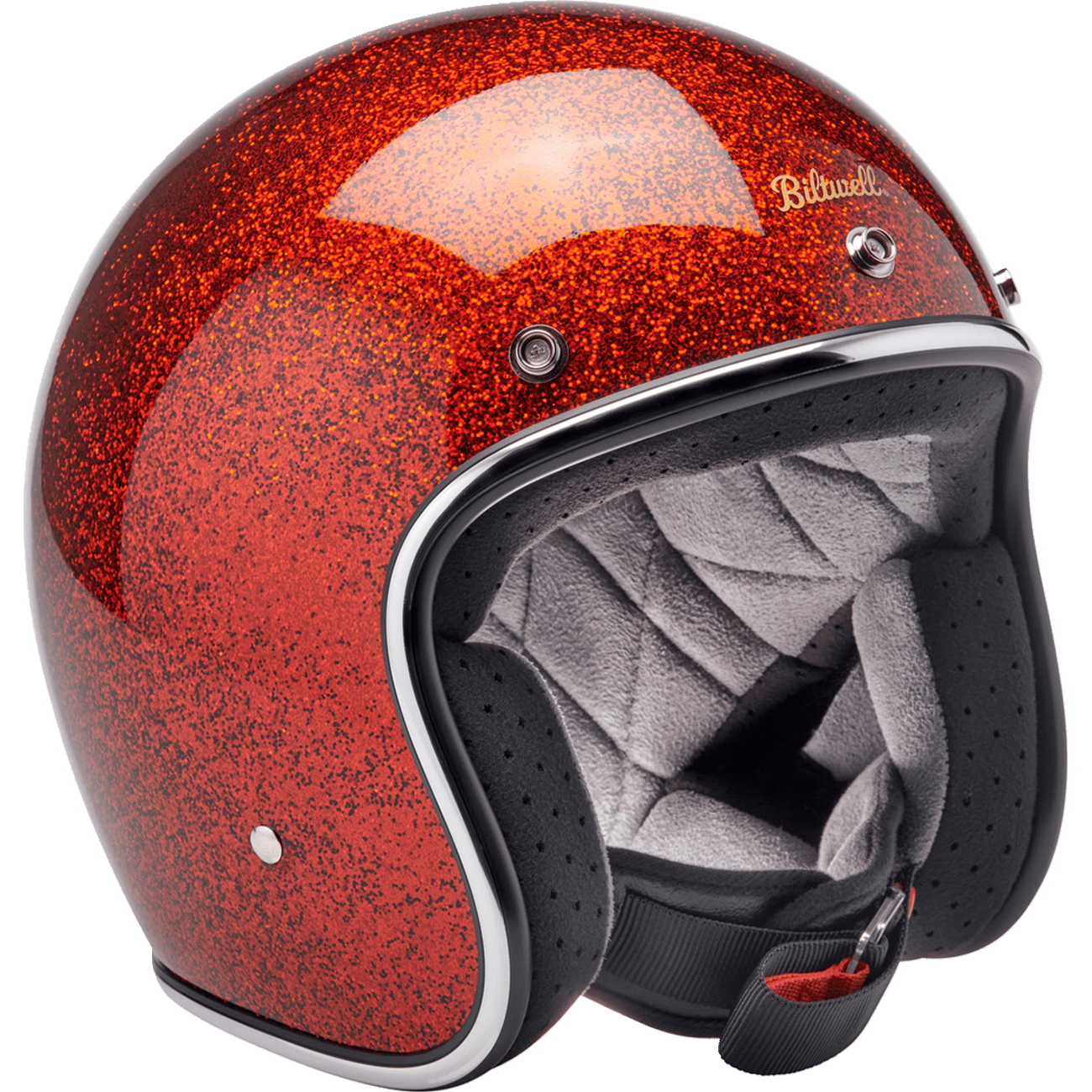 BILTWELL Bonanza Helmet Rootbeer Megaflake XS 1001457201