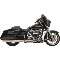 BASSANI XHAUST 2:1 Exhaust Stainless Steel Straight Can 1F28SS