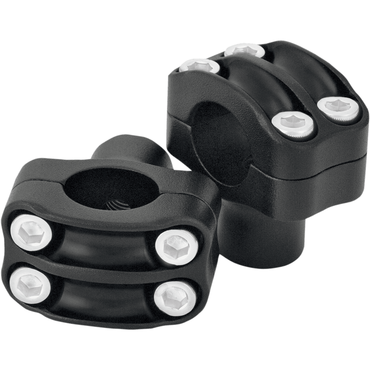 RSD Risers Four-Bolt 1-1/2" Black Ops 02082050SMB