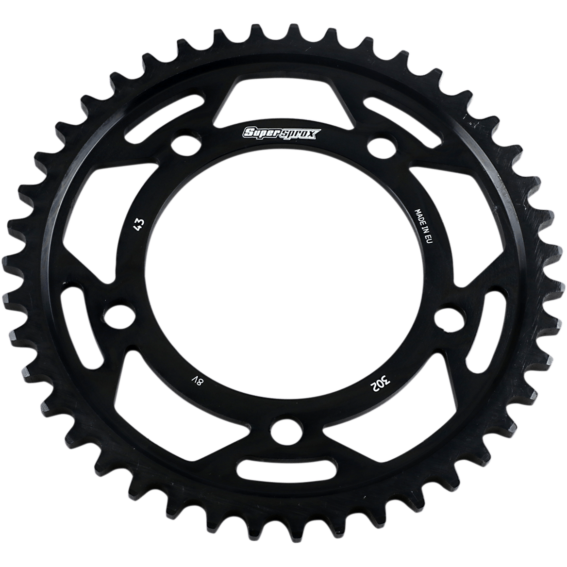 SUPERSPROX Edge Rear Sprocket Black 43 Tooth