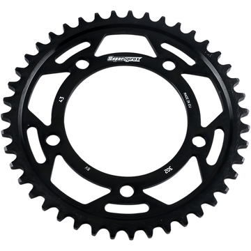 SUPERSPROX Edge Rear Sprocket Black 43 Tooth