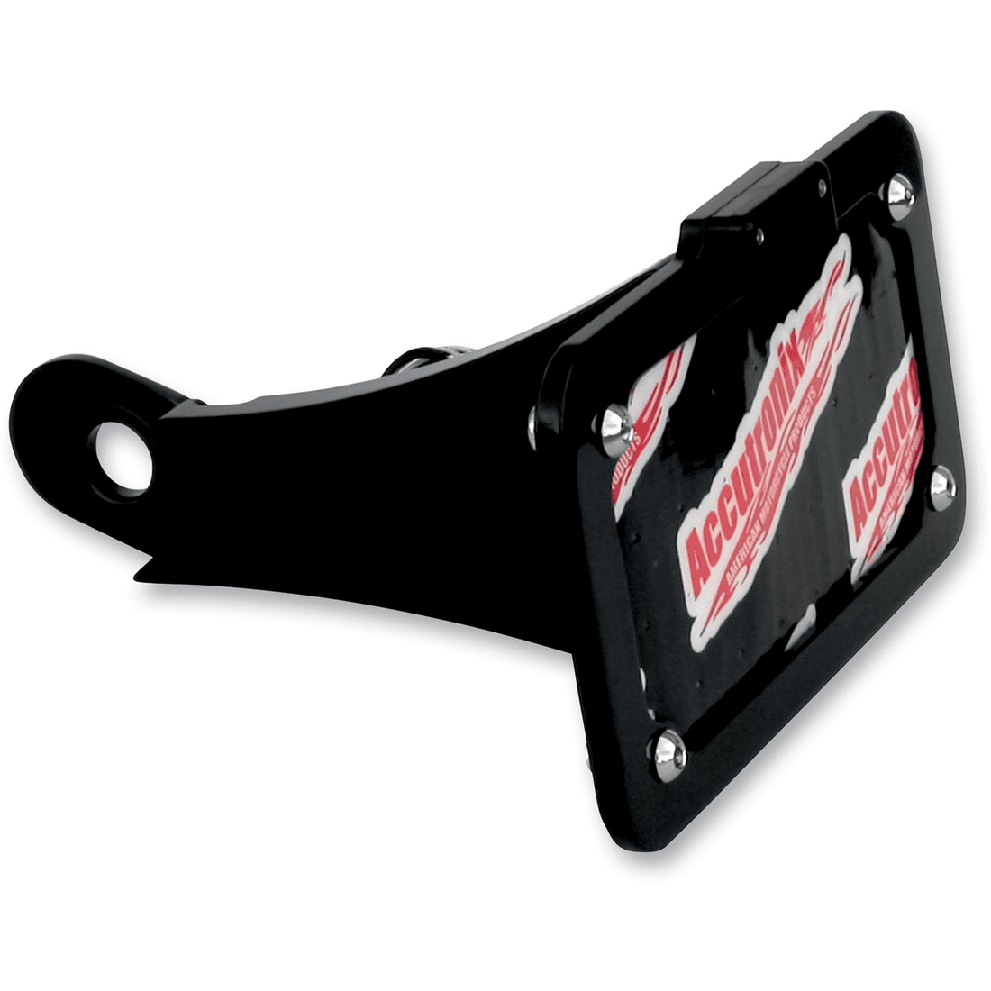 ACCUTRONIX Side Mount License Plate Assembly Black LPF108HVB