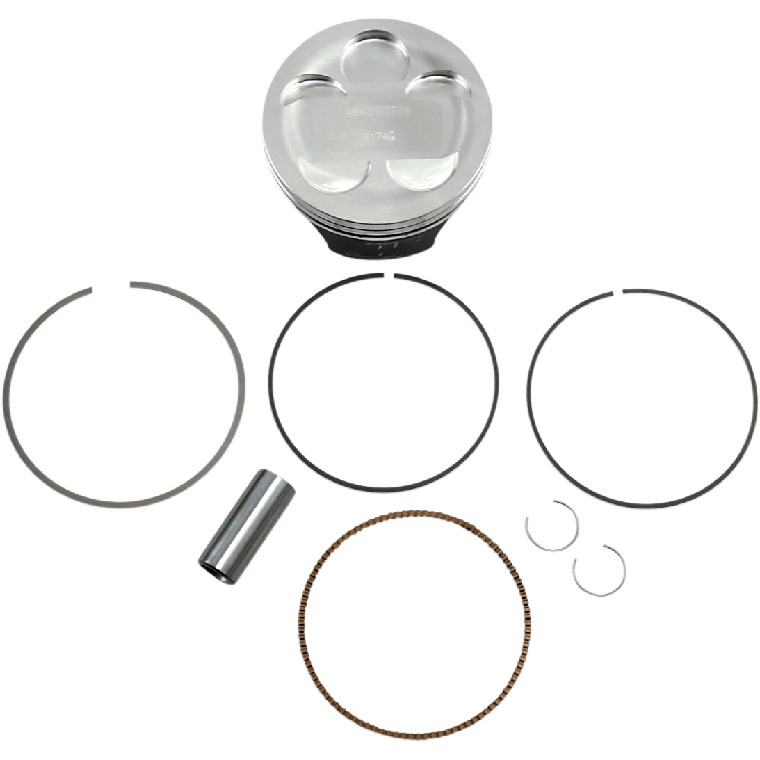 WISECO Piston Kit 83.00 mm Gas Gas | Yamaha 4982M08300