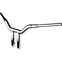 LA CHOPPERS Handlebar Kage Fighter 10" Chrome LA734510