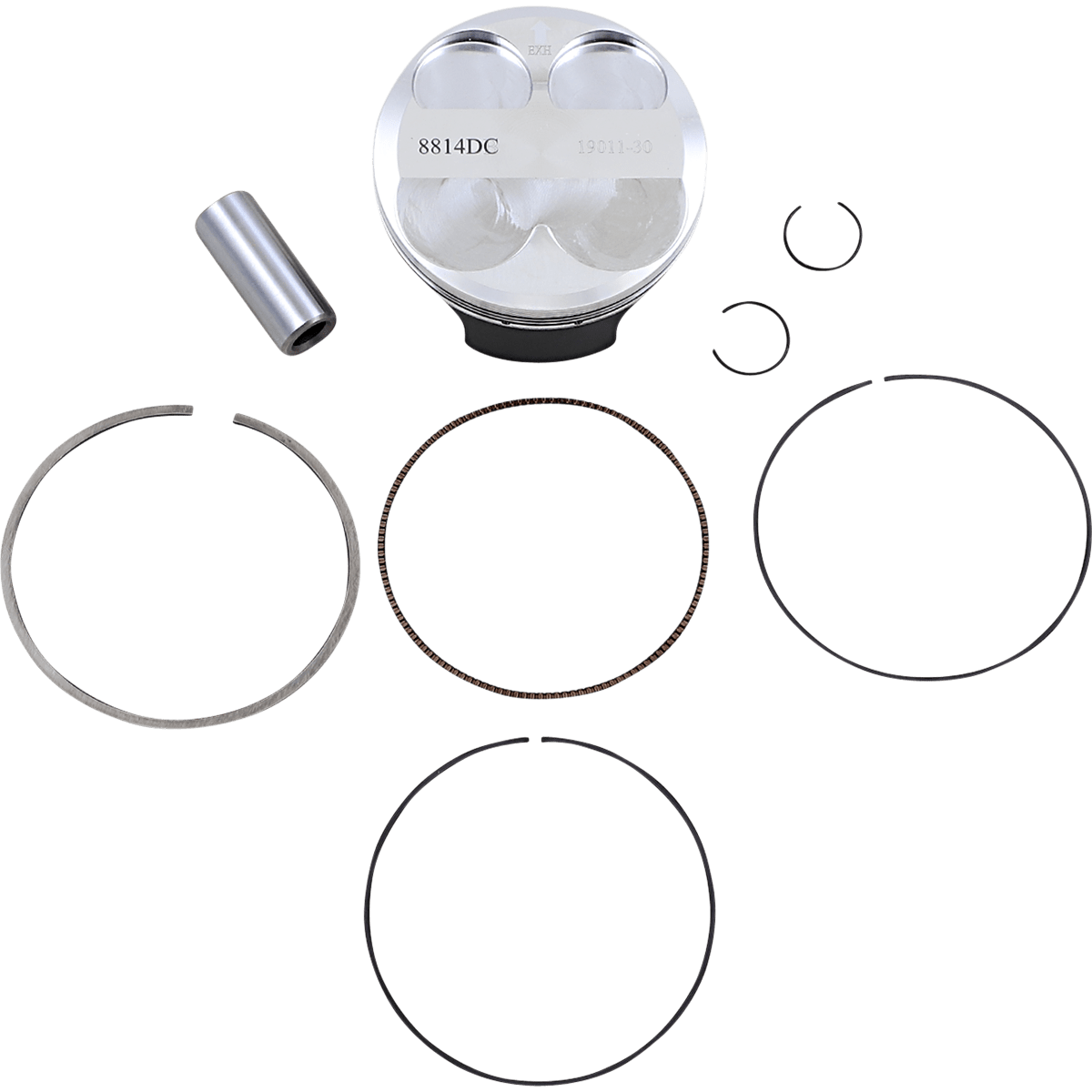 WOSSNER Piston Kit 76.98 mm Kawasaki