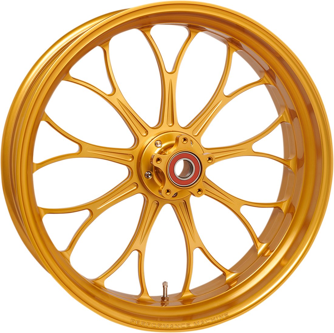 PERFORMANCE MACHINE PM Wheel Revolution Front Dual Disc/without ABS Gold Ops™ 21x3.5 12027106RVNJAPG