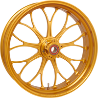 PERFORMANCE MACHINE PM Wheel Revolution Rear Single Disc/without ABS Gold Ops™ 18x5.5 12707814RRVNAPG