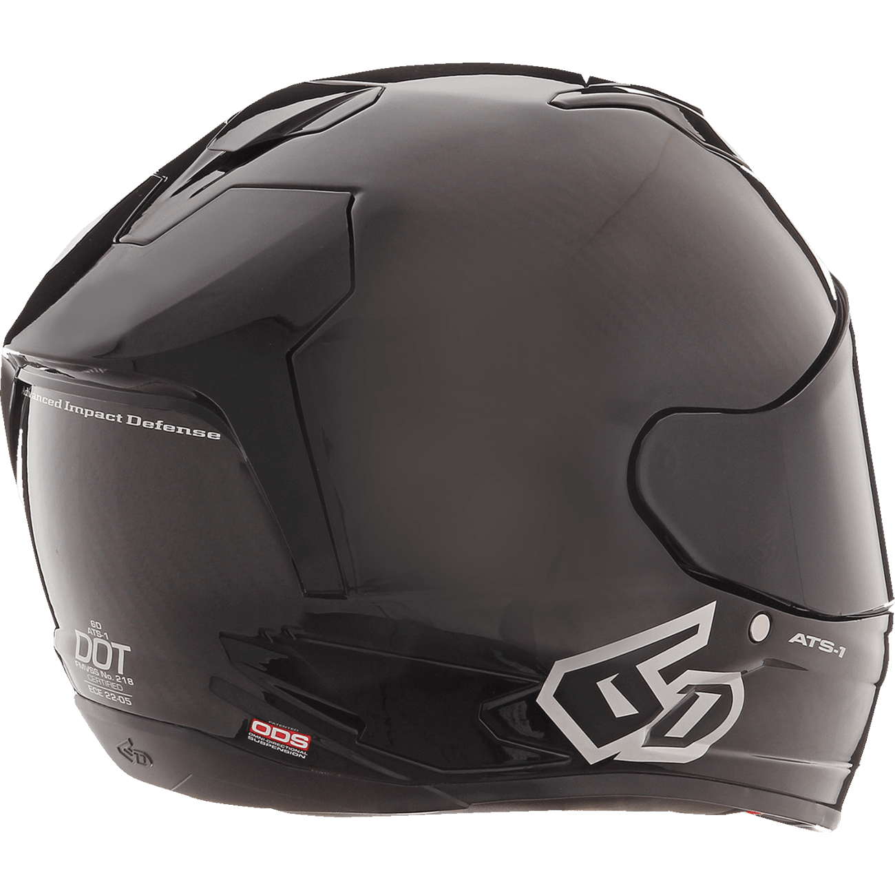 6D HELMETS ATS-1R Helmet Gloss Black Small 300905