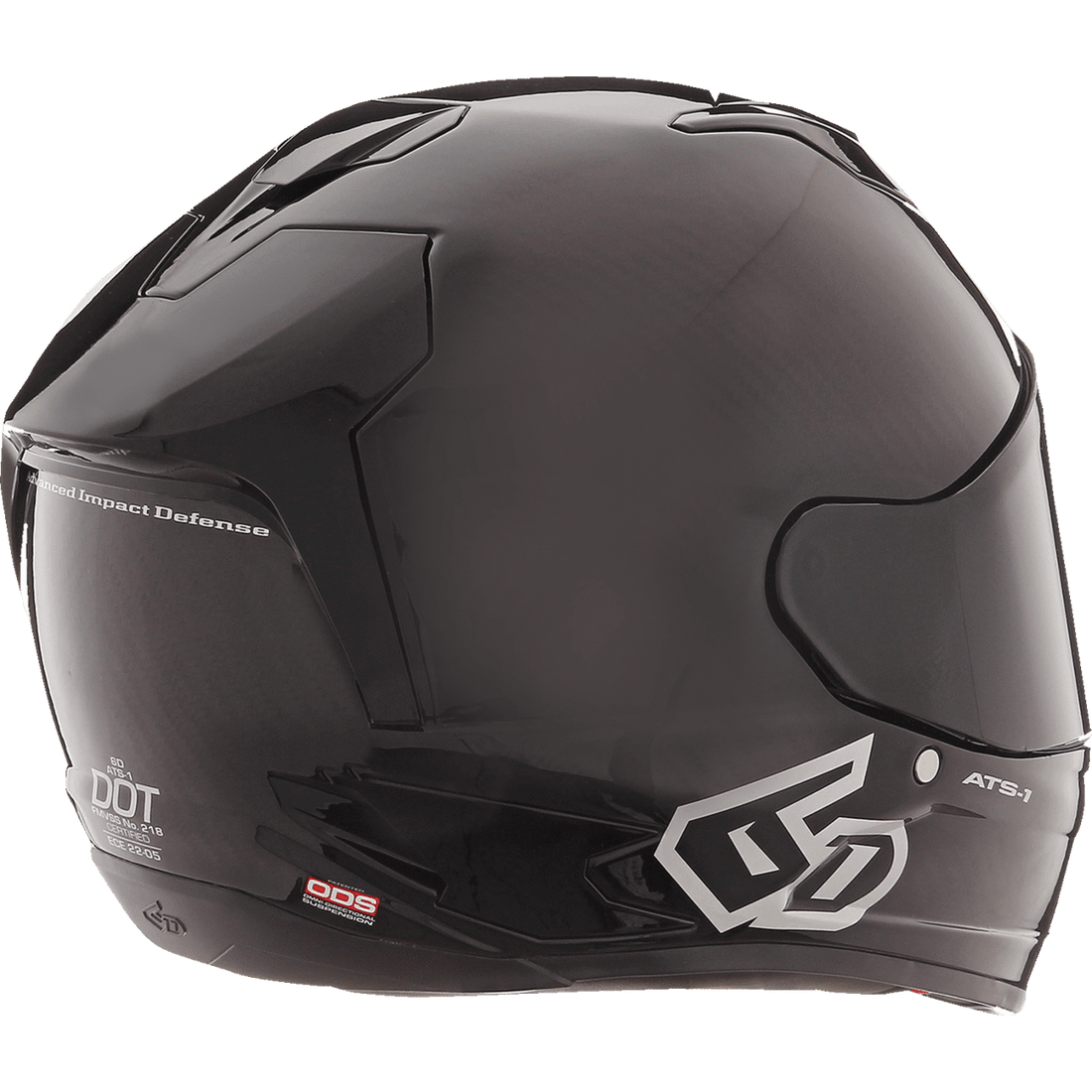 6D HELMETS ATS-1R Helmet Gloss Black 2XL 300909