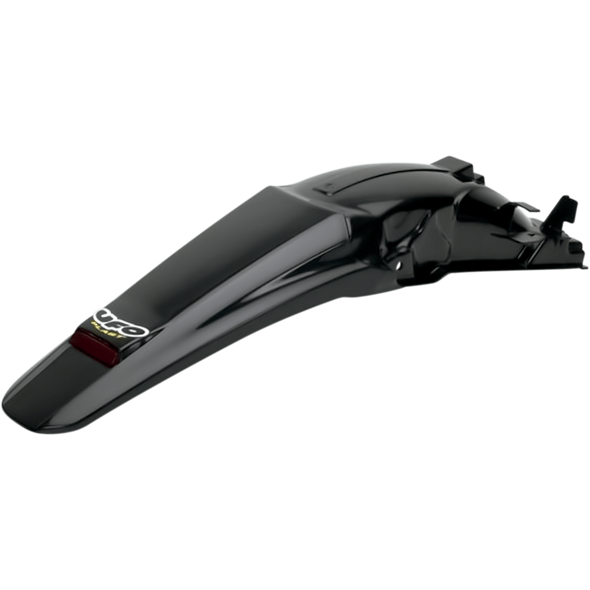 UFO Enduro Rear Fender With LED Light Black