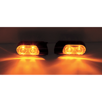 ARLEN NESS Accessory Marker Lights Amber/Front Black 12761