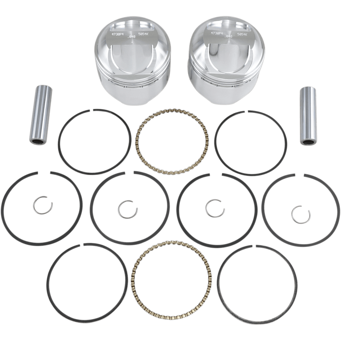 WISECO Piston Kit +0.040" High Compression Big Twin 1340 cc 80"