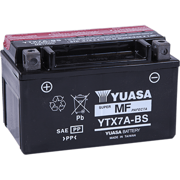 YUASA AGM Battery YTX7A-BS .33 L YUAM32X7A