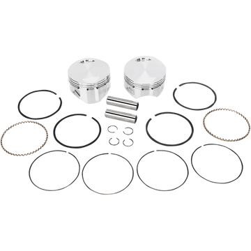 S&S CYCLE Piston Kit for 113" Super Sidewinder® 4.0" +.020